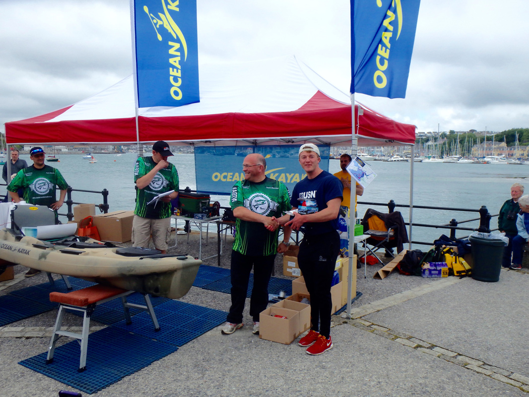 Kieren Faisey 10th Place at the Ocean Kayak Classic 2015