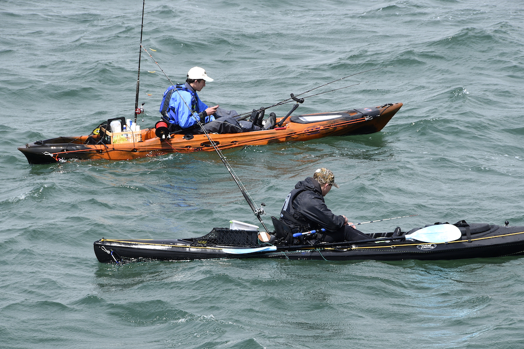 Liam & Kieren Faisey fishing the Ocean Kayak Classic. Photo by www.sophiephotos.com