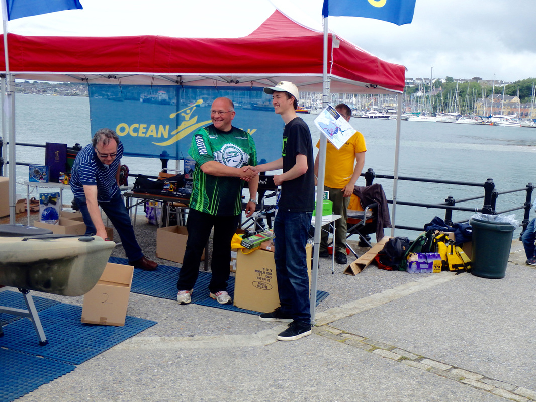 Liam Faisey 4th Place at the Ocean Kayak Classic 2015