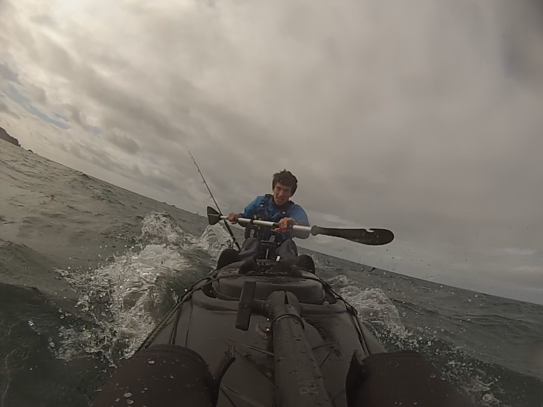 Paddling the RTM Tempo in swell