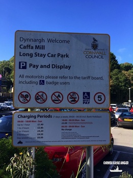 Caffa Mill Car Parking Charges as of September 2016