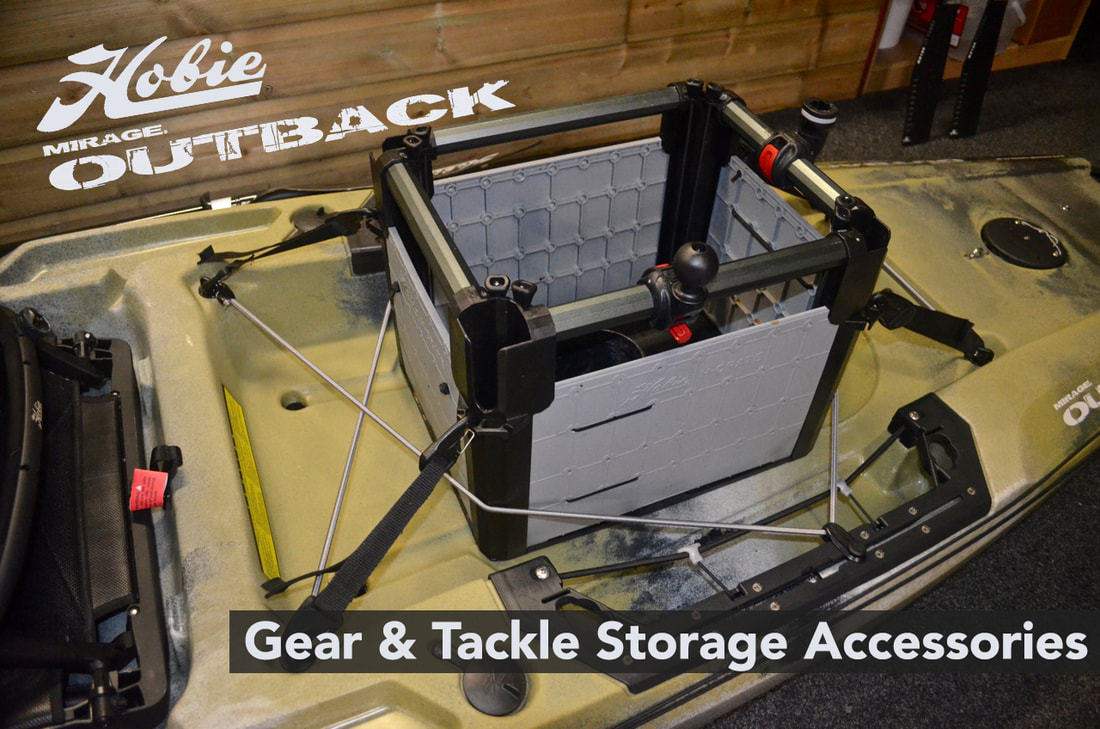 Gear and Tackle Storage on the Hobie Outback