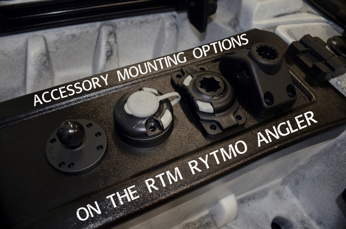 Accessory Mounting Options on the RTM Rytmo Angler