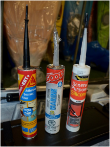 Sealants and Adhesives for Kayak Rigging