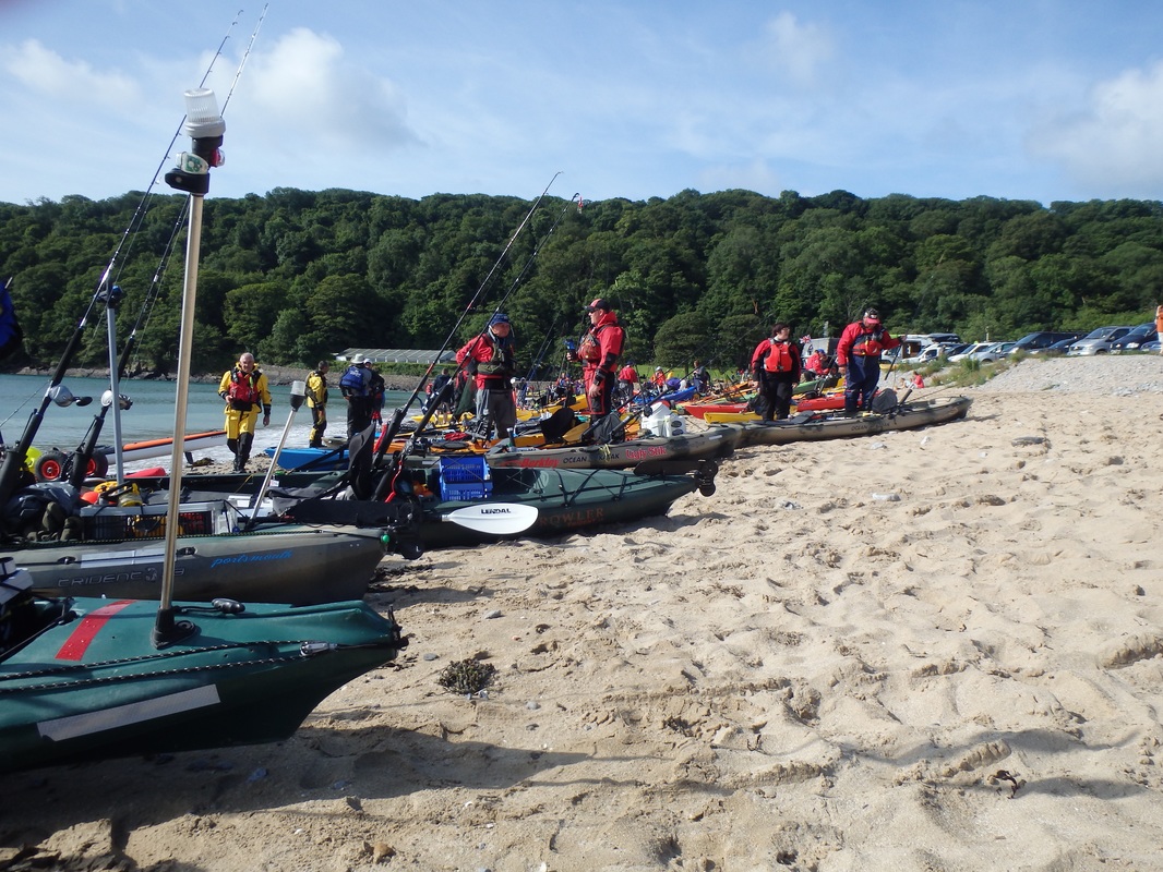 Oxwich Bay Kayak Fishing Competition 2015