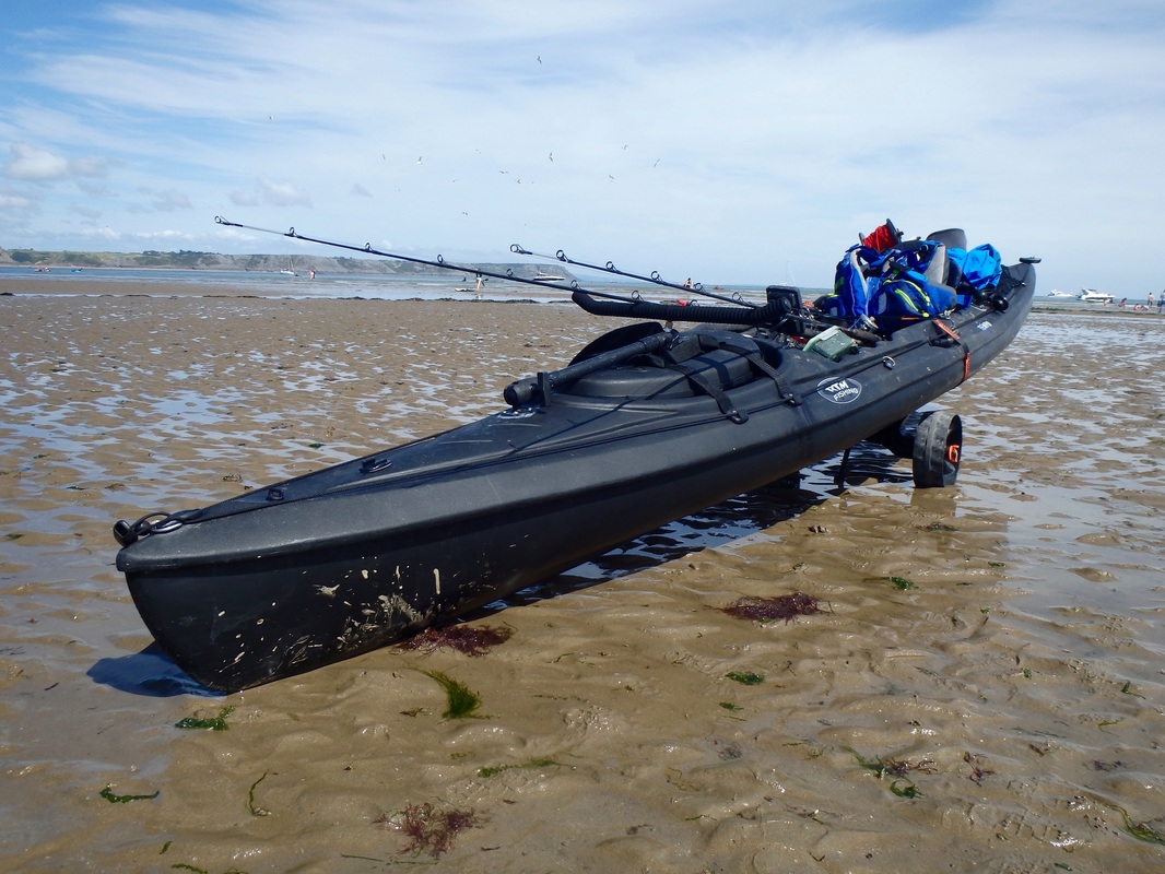 RTM Black Tempo at the Oxwich Bay Kayak Fishing Competition 2015