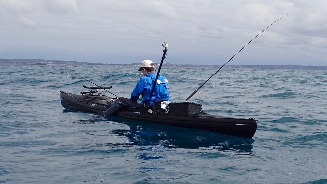 Kayak Fishing on the RTM Tempo in Cornwall