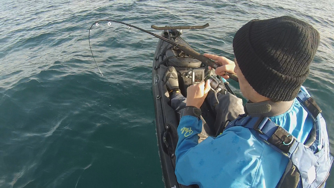 Kayak Lure Fishing in Cornwall on the RTM Tempo