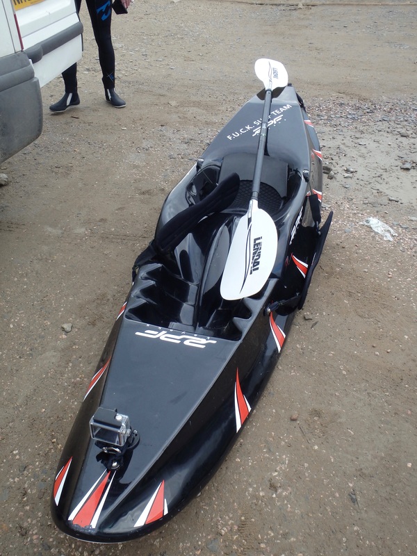 RPF Master Surf Kayak in Black