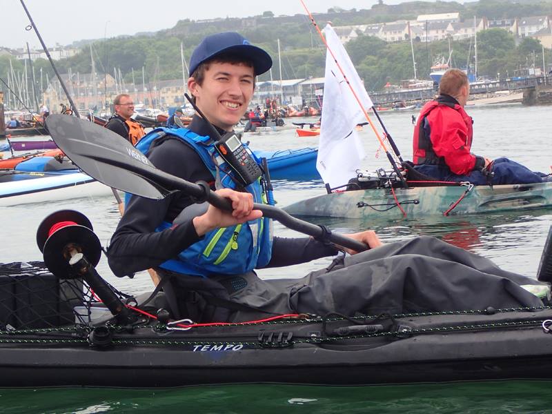 Cornish Kayak Angler at the Ocean Kayak Classic 2016