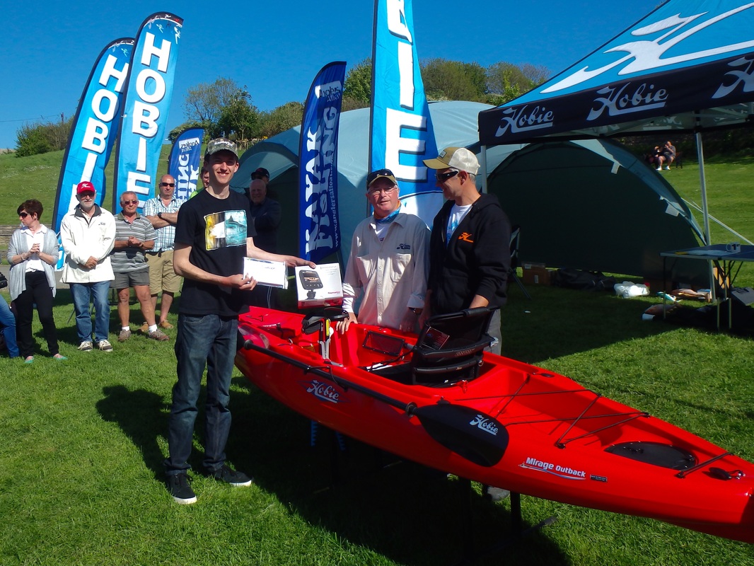 Liam Faisey - Cornish Kayak Angler - 2nd Place at the Swanage Classic 2015