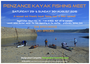 Penzance Kayak Fishing Meet 2015