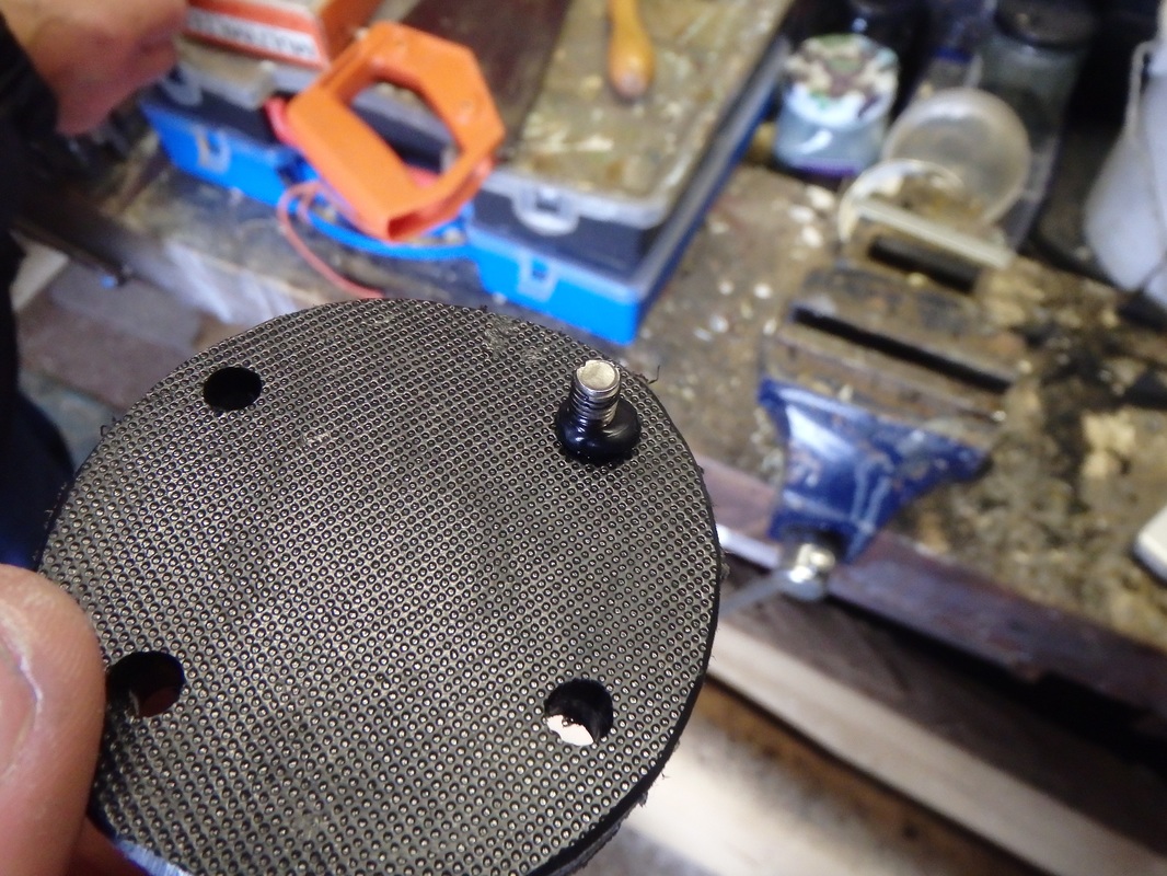 Making a Ram ball backing plate with countersunk nuts
