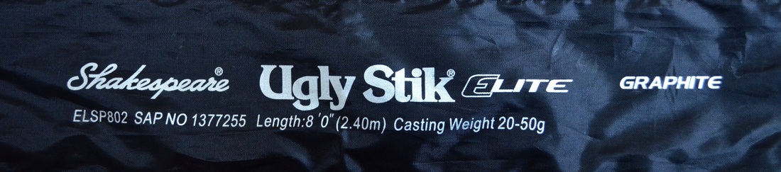 Ugly Stik Elite Spinning Rod 8ft 20-50g - Bag