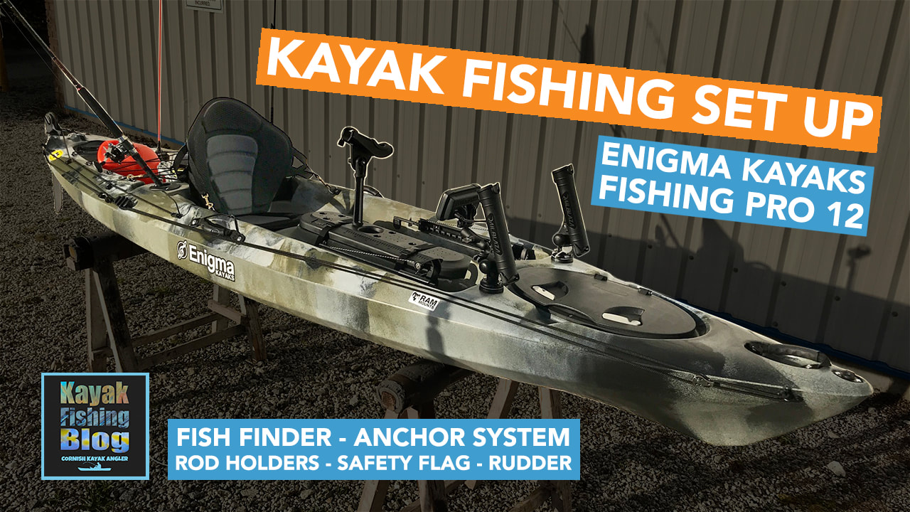 Setting up an Enigma Kayaks Fishing Pro 12 for kayak fishing