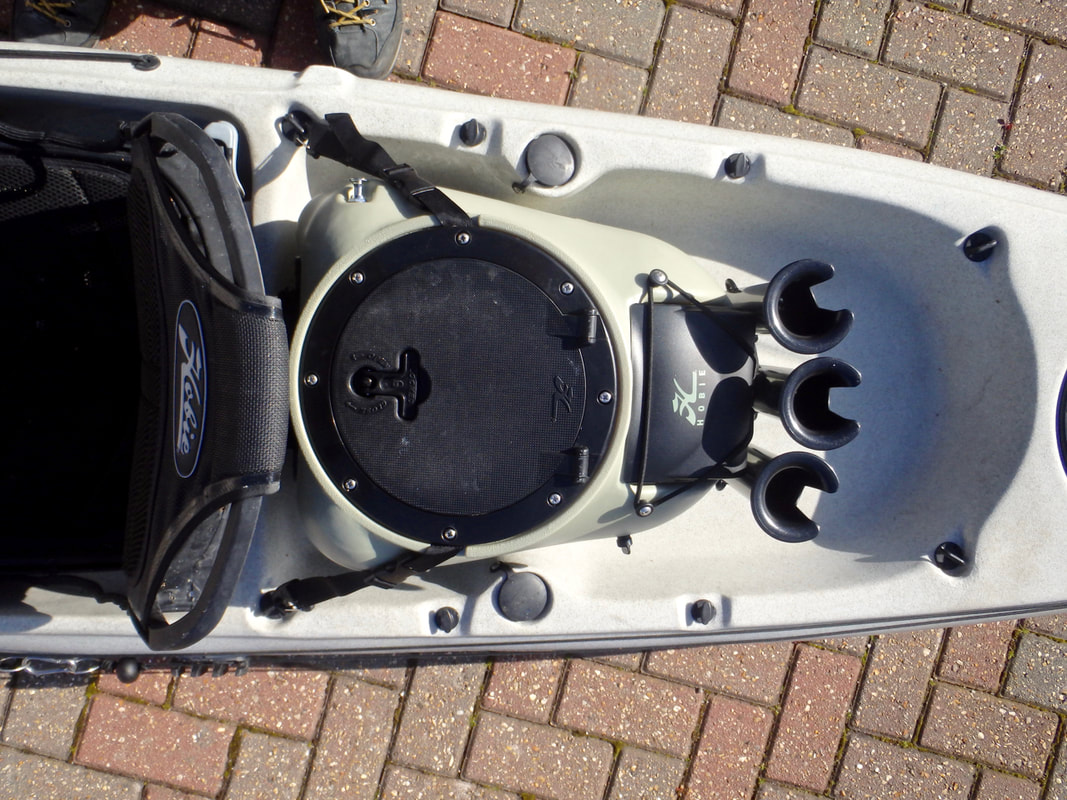 Hobie Livewell fitted to the cargo area of the Revolution 16