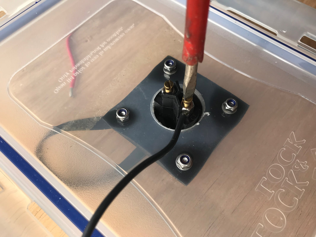 Wiring up a Bulgin 2-pin waterproof socket