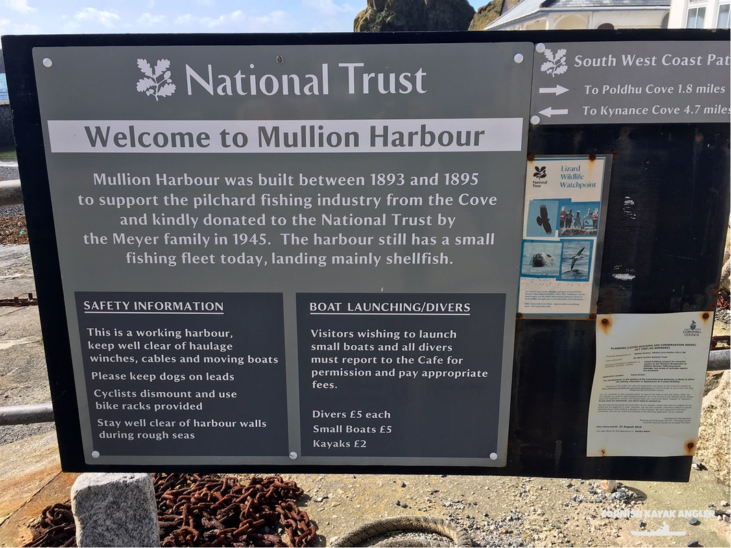 Mullion Cove Harbour Boat and Kayak Launch Information