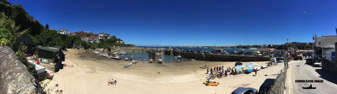 Newquay Harbour - Easy Launching for kayaks but parking is very limited