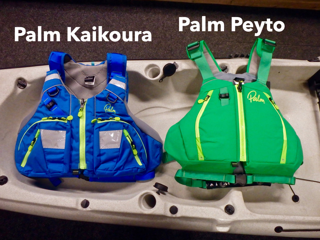 Palm Kaikoura and Palm Peyto for Kayak Fishing