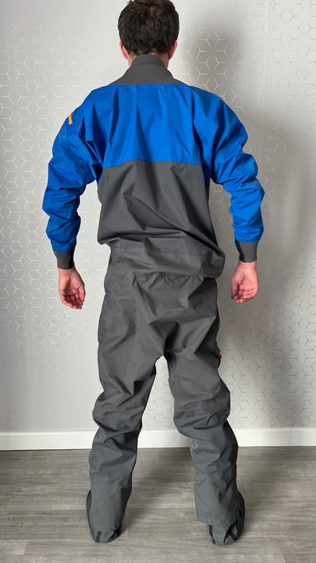 Back view of the Palm Rogen Drysuit 