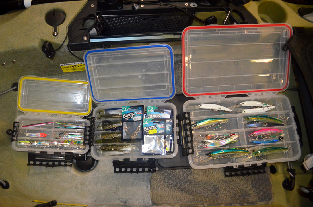 Plano Waterproof Stowaway Tackle Boxes with Lures