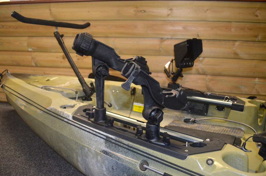 Ram-Rod Jr and HD rod holders on the new Hobie Outback