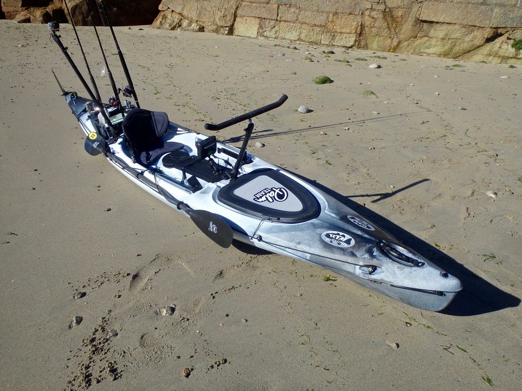 RTM Rytmo Angler kitted out for kayak fishing