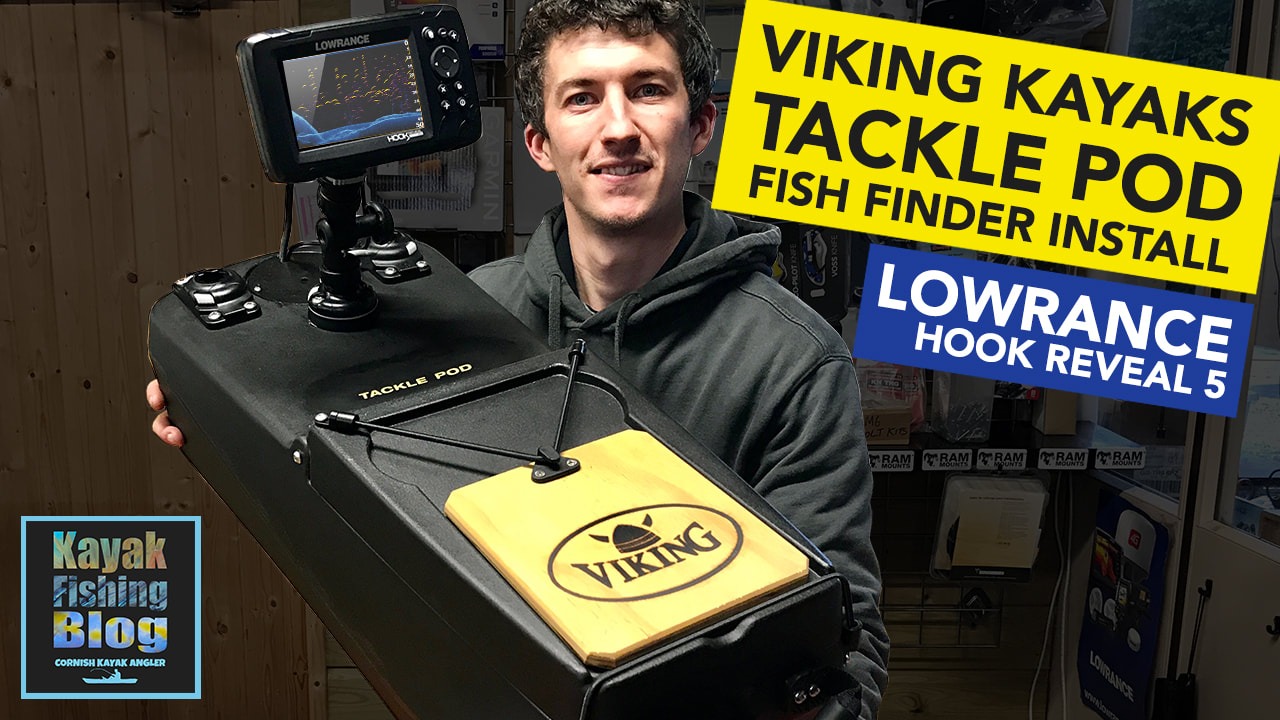 How to fit a fish finder to Viking Kayak Tackle Pod